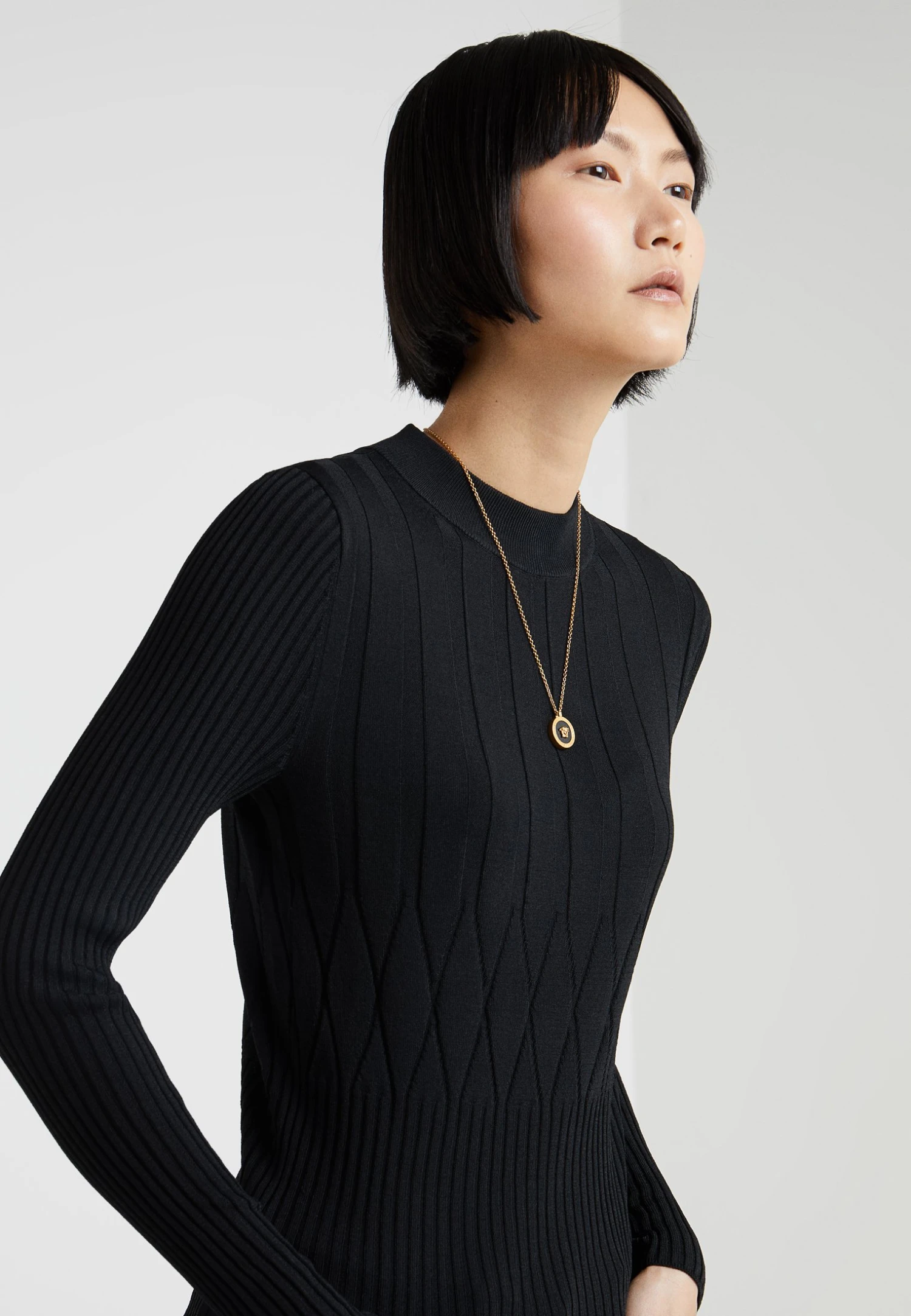 Versace Collana - Nero/Oro Tribute 6 Versace Collana - Nero/Oro Tribute - immagine 6