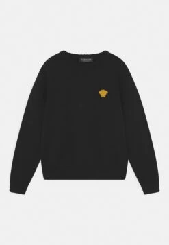 Versace MaglioneNero Bambini Pullover & Cardigan 1VE24J001-Q11
