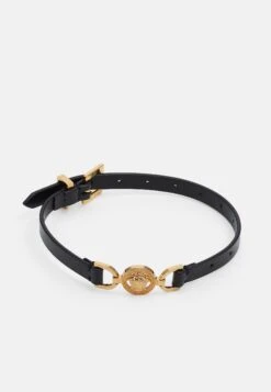 Versace Choker - Collana - Black/Gold-Coloured