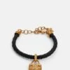 Versace Bracelet UnisexBraccialeBlack/Gold-Coloured Uomo Gioielli 1VE54L06N-Q11