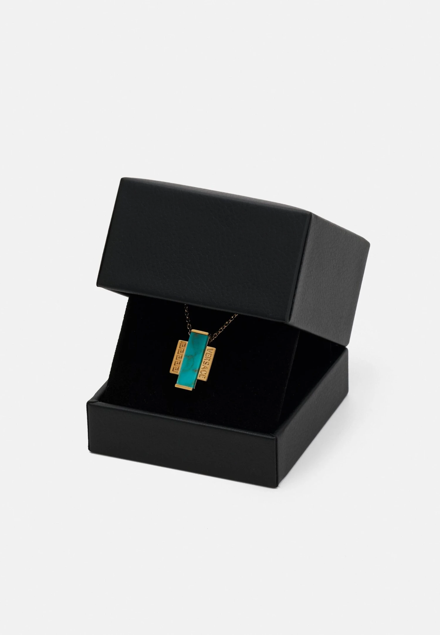 Versace Necklace UnisexCollanaGold-Coloured/Turquoise Uomo Gioielli 1VE54L06A-K11 3 Versace Necklace UnisexCollanaGold-Coloured/Turquoise Uomo Gioielli 1VE54L06A-K11 - immagine 3