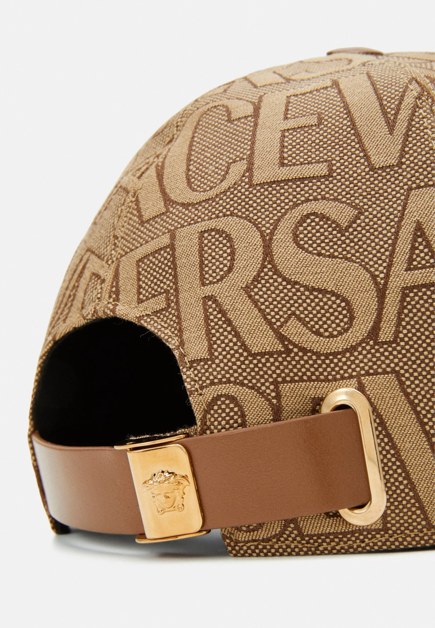 Versace Techno Armatured UnisexCappellinoBeige+Brown Uomo Cappellie Berretti 1VE54Q014-B11 4 Versace Techno Armatured UnisexCappellinoBeige+Brown Uomo Cappellie Berretti 1VE54Q014-B11 - immagine 4