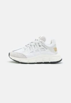 Versace Trigreca UnisexSneakers BasseWhite/Gold Bambini Sneakers 1VE16D00Y-A11