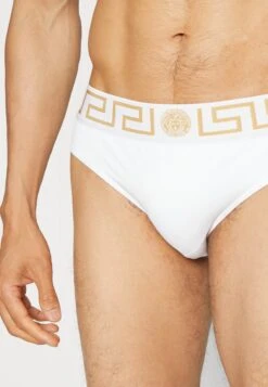 Versace Swim Low Rise Vita - Costume Da Bagno - White/Gold -Accessories fae46a98db5b424b83868b53219bb4fd