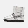 Versace Bootie Unisex - Stivali Da Neve- Silver/Black