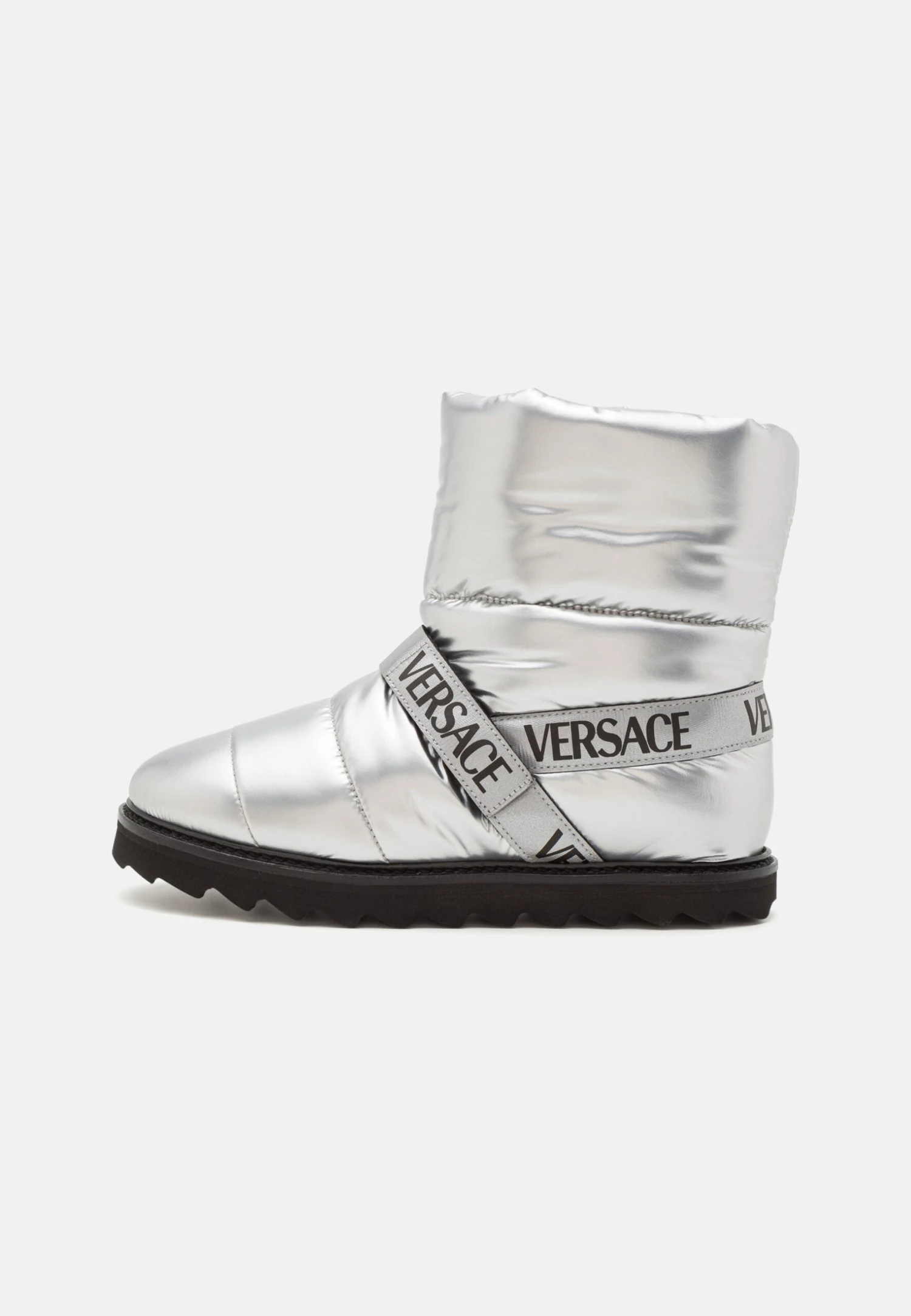 Versace Bootie Unisex - Stivali Da Neve- Silver/Black 1 Versace Bootie Unisex - Stivali Da Neve- Silver/Black